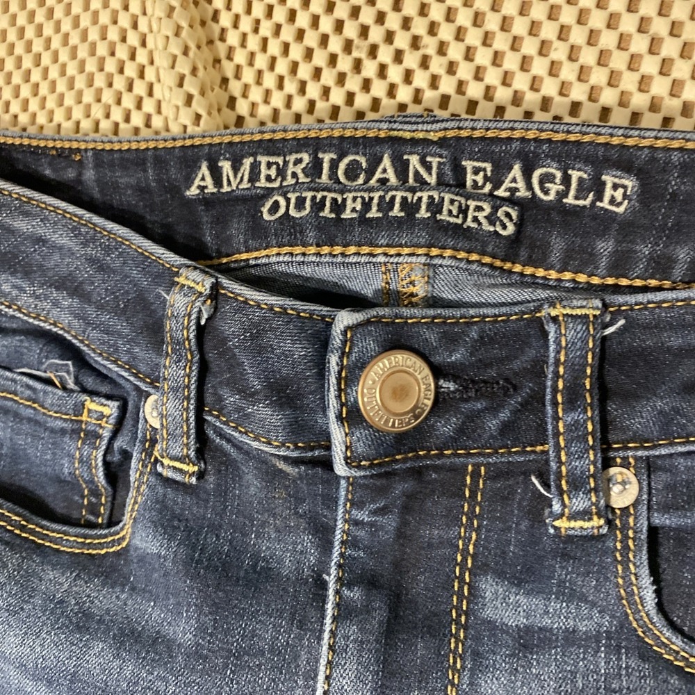 American Eagle Skinny Jeans Womens Size 2 Short - Picture 3 of 4